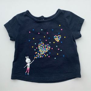 3/$10 JOE FRESH Baby girl top 3-6m